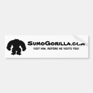Bumpersticker-SumoGorilla.com Bumpersticker