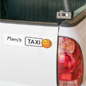 Bumpersticker Taxi Basketball (Op Truck)