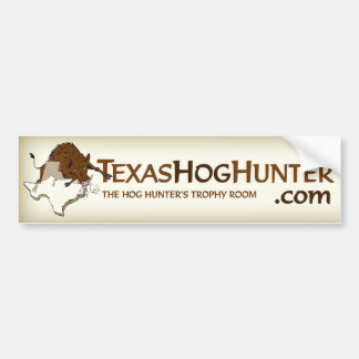 Bumpersticker TexasHogHunter.com