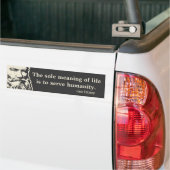 Bumpersticker Tolstoy Quote (Op Truck)