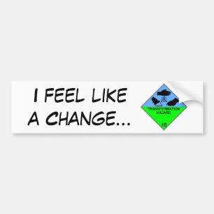 Bumpersticker transformatie