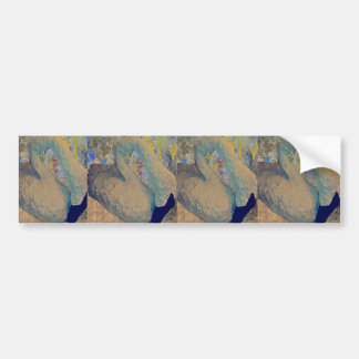 Bumpersticker Trumpeter Swans