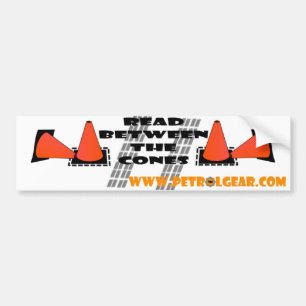 Bumpersticker: Tussen de kevers lezen Bumpersticker