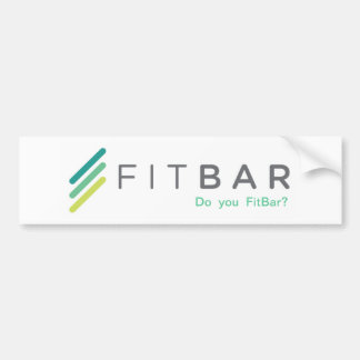 Bumpersticker: u FitBar? Bumpersticker