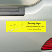 Bumpersticker van Angels (Op auto)