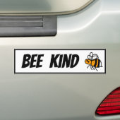 Bumpersticker van bijenbommels (Op auto)