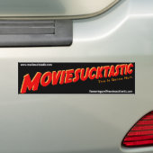 Bumpersticker van de filmkist (Op auto)