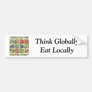 Bumpersticker van de markt voor wijnbouwers in Tar