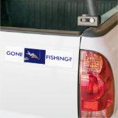 Bumpersticker van de vissers (Op Truck)