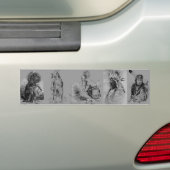 Bumpersticker van Indiase chefs (Op auto)