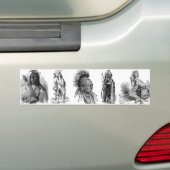 Bumpersticker van Indiase chefs (Op auto)