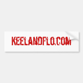 bumpersticker van KeelandFlo.com