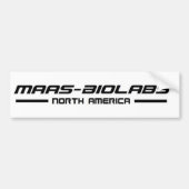 Bumpersticker van Maas Biolabs (Voorkant)