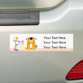 Bumpersticker van Pet Sitter (Op auto)