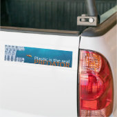 Bumpersticker van plastic roofdieren (Op Truck)