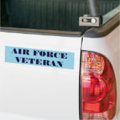 Bumpersticker Veteraan (Op Truck)