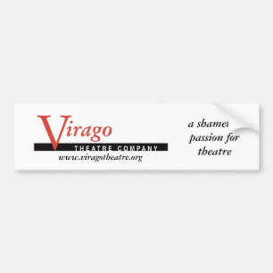 Bumpersticker-Virago logo Bumpersticker