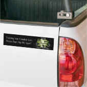 Bumpersticker "vlinder" (Op Truck)