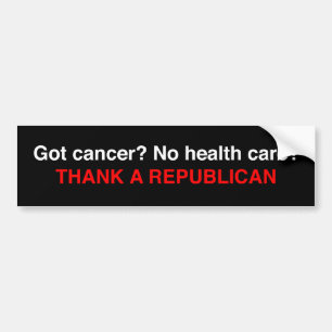 Bumpersticker voor gezondheidszorg