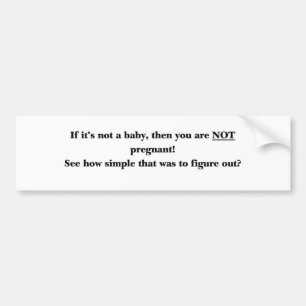 bumpersticker voor levenslange duur