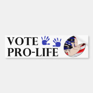 Bumpersticker voor levenslange stemming