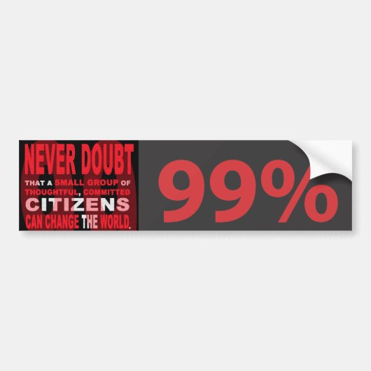 Bumpersticker voor OWS-support (Voorkant)