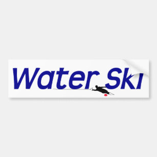 Bumpersticker waterschokwater