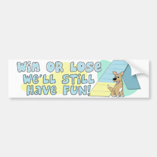 Bumpersticker Wonen of Verlies Agility