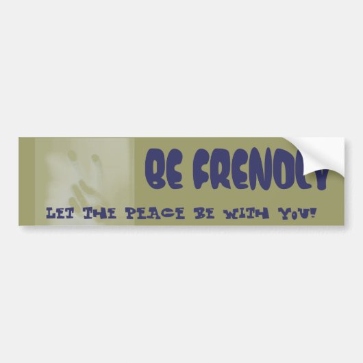 Bumpersticker zonder titel (Voorkant)