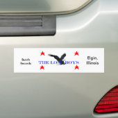 Bumpersticker zonder titel (Op auto)