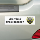 Bumpersticker zonder titel (Op auto)