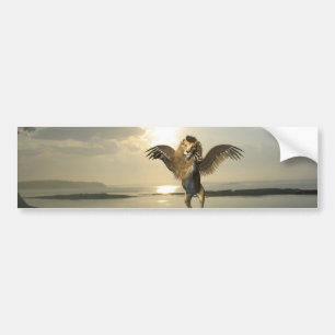 Bumperstickers met gevleugelde haren