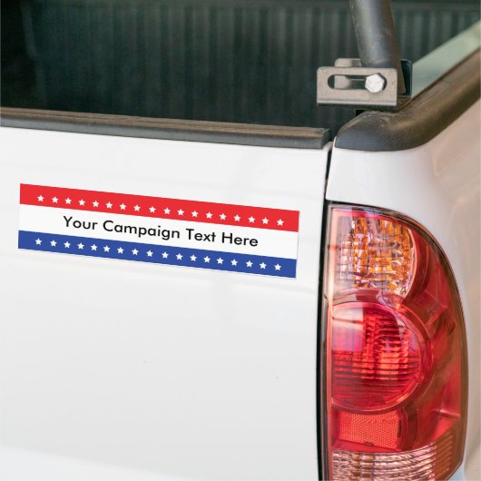 Bumperstickers voor aangepaste campagne (Op Truck)