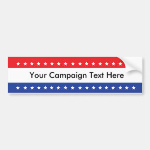 Bumperstickers voor aangepaste campagne
