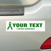Bumperstickers voor groene support (Op auto)