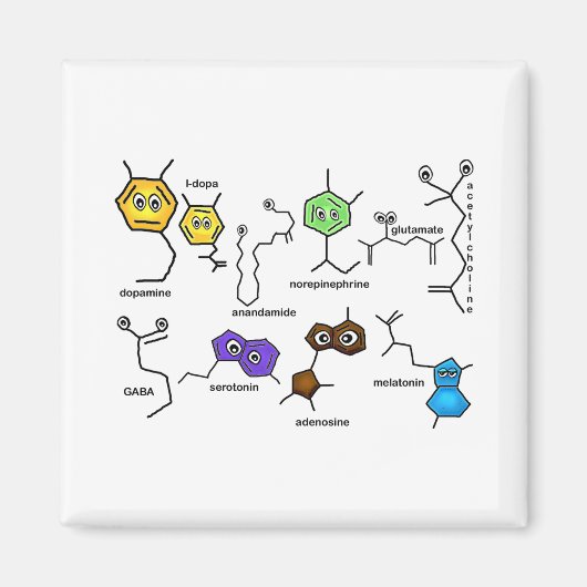 Bumpy Neurotransmitters Magneet (Voorkant)
