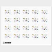 Bumpy Neurotransmitters Ronde Sticker (Vel)