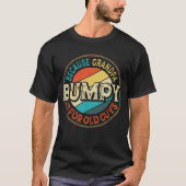 Bumpy omdat opa voor Oude jongens Vaderdag is T-shirt (Voorkant)