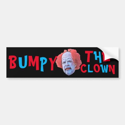 Bumpy the Clown Bumpersticker (Voorkant)