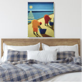 Bums 1997 canvas afdruk (Insitu (Slaapkamer))