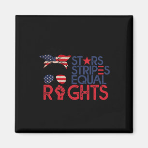 Bun American Flag Pro Choice Star Stripes Gelijk R Magneet