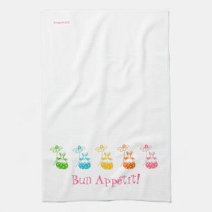 Bun Appétit bunny towel Theedoek