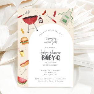 Bun au four Baby shower BabyQ Invitation