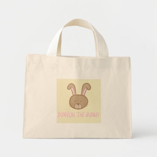 Bun Bun de Konijnentas Mini Tote Bag (Voorkant)