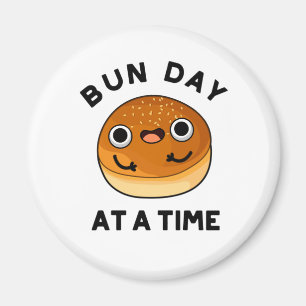 Bun Day in een tijd grappig voedselpakket Magneet