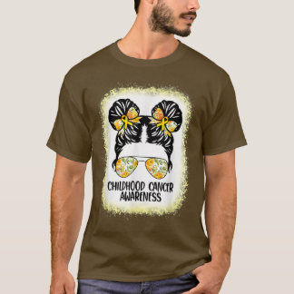 Bun Gold Ribbon K - voorlichting over kinderkanker T-shirt