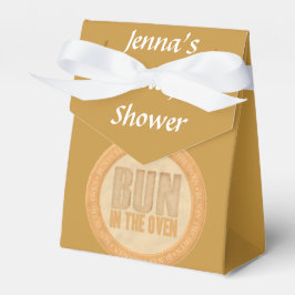 Bun in de Oven Baby shower Favor Box Bedankdoosjes