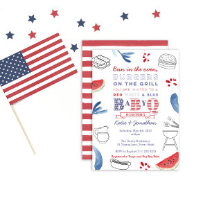 Bun in de Oven, Burgers op het Baby shower van de  Kaart