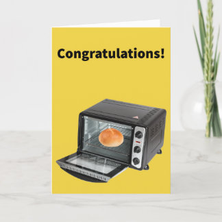 Bun in de Oven - Gefeliciteerd met je zwangerschap Kaart