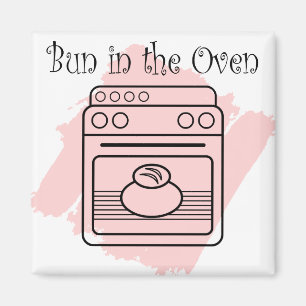 Bun in de Oven Magneet